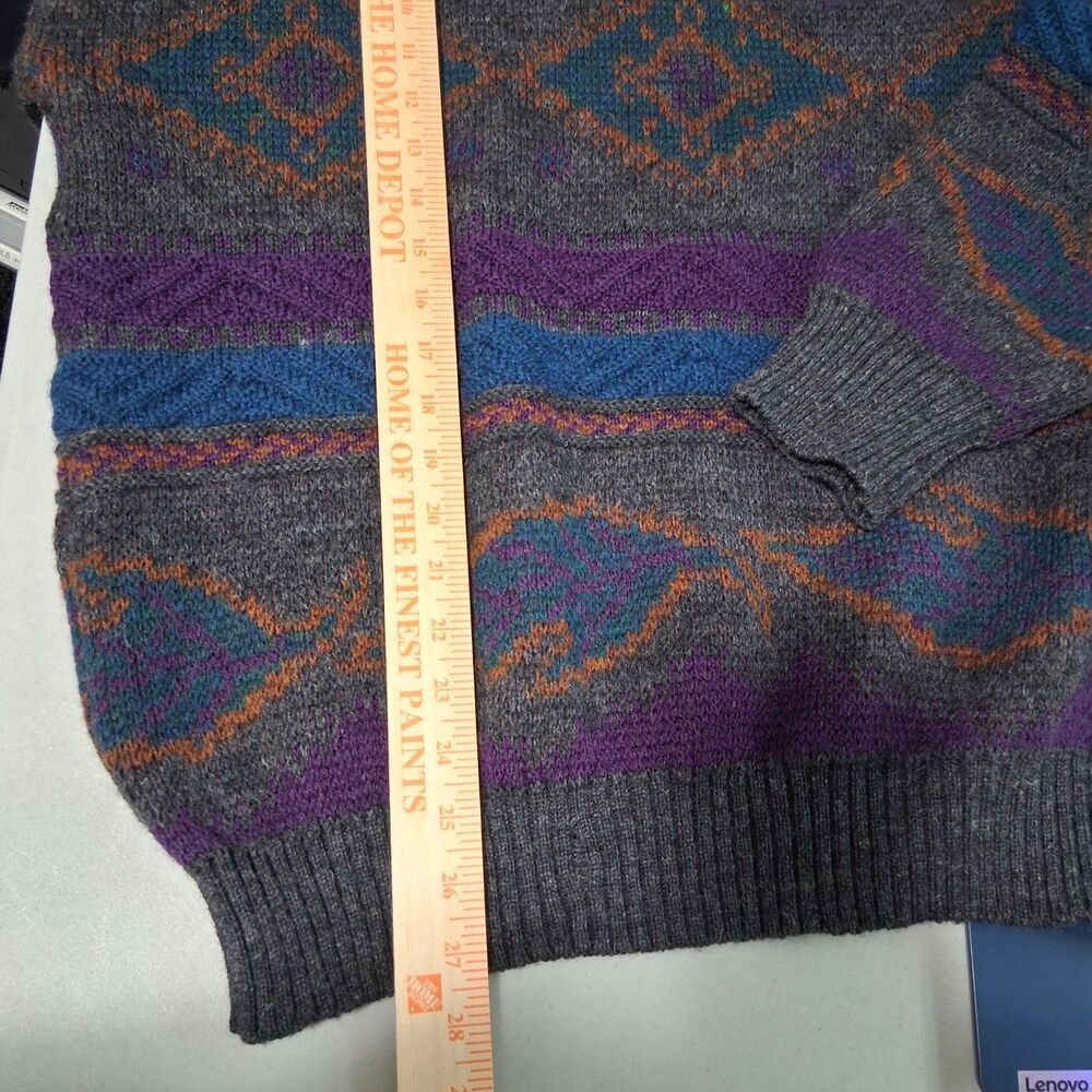 Vintage Pendleton LOBO Knitted Crew Neck Sweater Made In USA Size XL - Picture 10 of 11